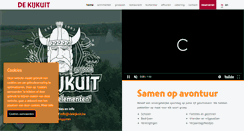 Desktop Screenshot of dekijkuit.be